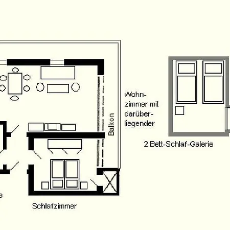 Daire Villa-Strandidyll-Typ-6 Binz